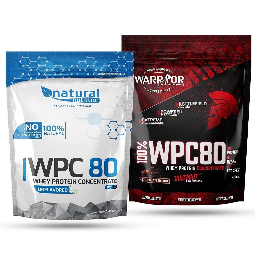 WPC 80 - srvátkový whey proteín Bez príchute 1kg Bez príchute 1kg