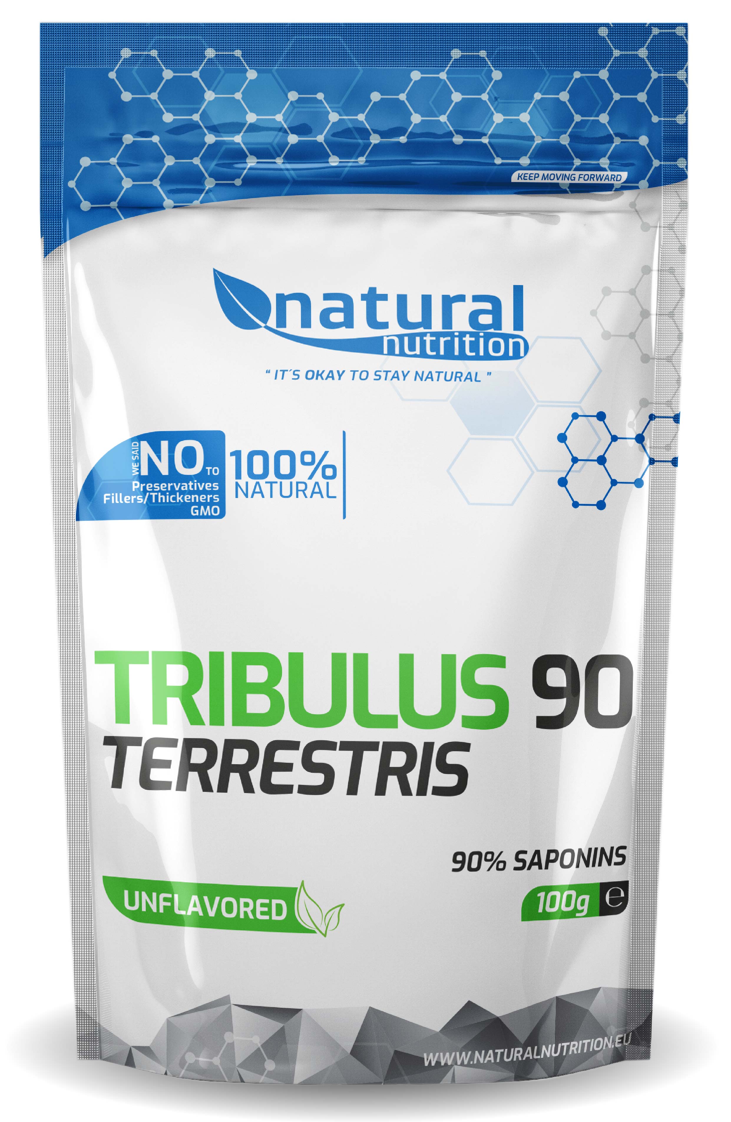 Tribulus Terrestris 90% saponínov Natural 100g Natural 100g